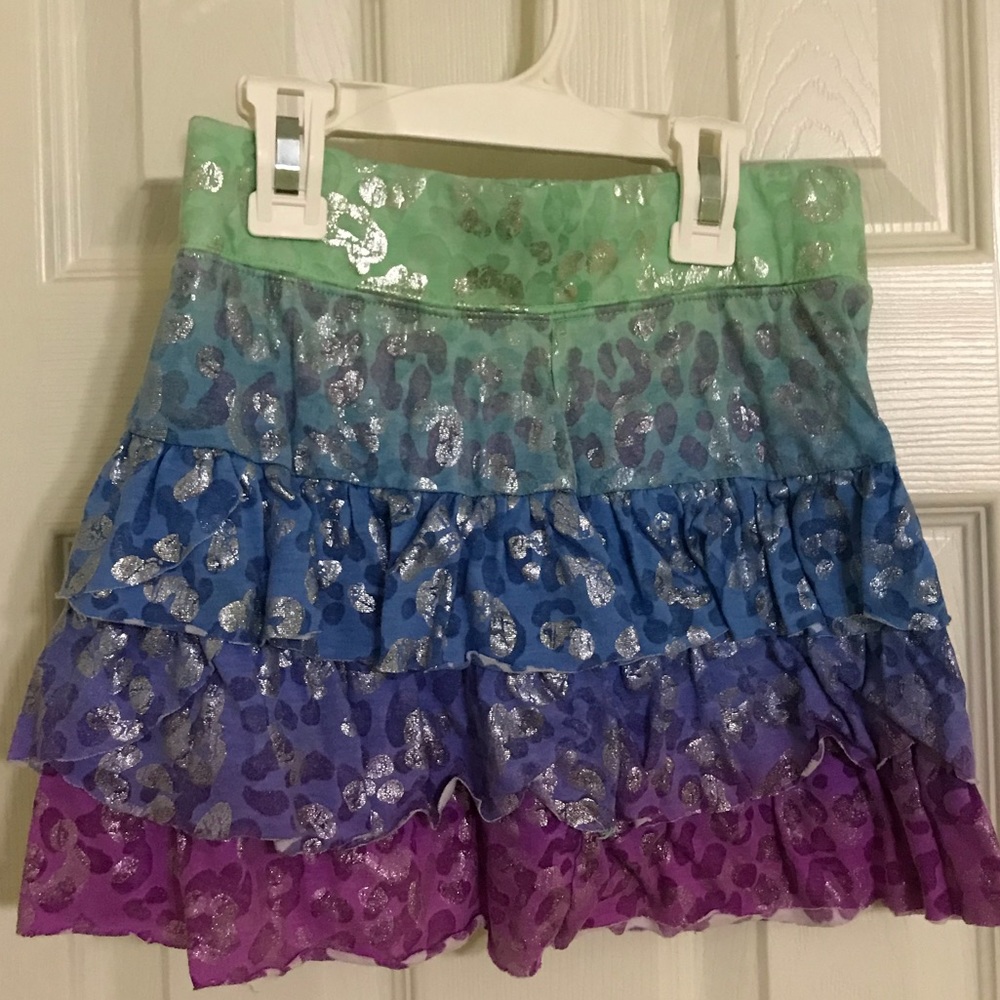 Justice layered skirt
